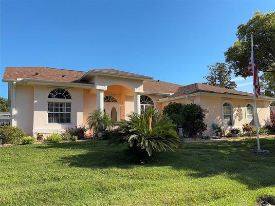 Backyard, Exterior, Facade, Spanish Mediterranean