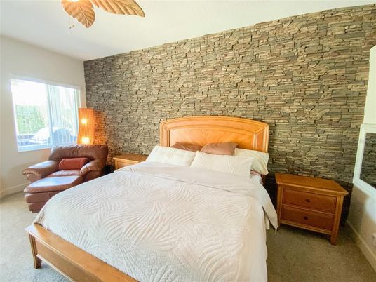 Bedroom, Interior, Stone Walls