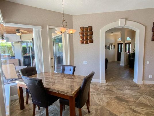 Dining room, Interior, Pendant Lights