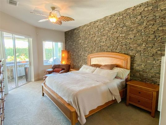 Bedroom, Interior, Stone Walls