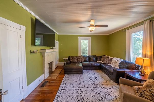 Fireplace, Interior, Living room, Wood Texture Flooring