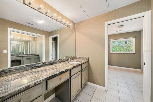 Bathroom, Dual Sink Vanities, Glass Shower, Interior