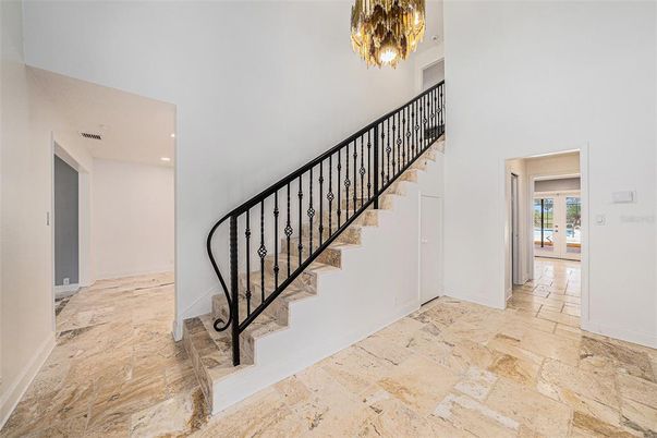Chandelier, Interior, Recessed Lighting