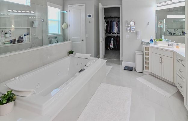 Bathroom, Glass Shower, Interior, Walk-in Closets