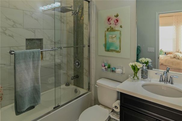 Bathroom, Glass Shower, Interior