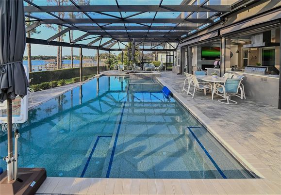 Glass Ceilings, Interior, Pool, Sun Room, Water