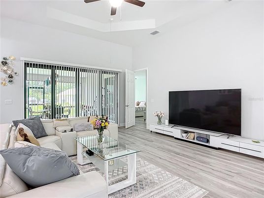 Interior, Kitchen, Living room, Pendant Lights, Recessed Lighting, Stainless Steel Appliances, Wood Texture Flooring