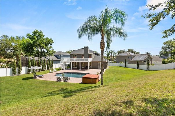 Backyard, Exterior, Pool, Solar Panels