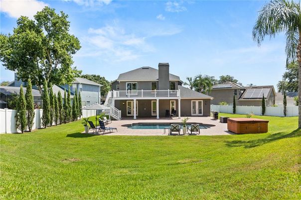 Backyard, Exterior, Hot Tub, Pool, Solar Panels
