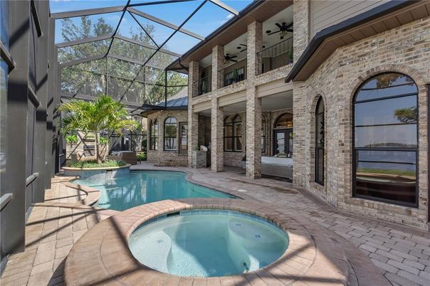 Glass Ceilings, Interior, Pool, Stone Walls, Sun Room