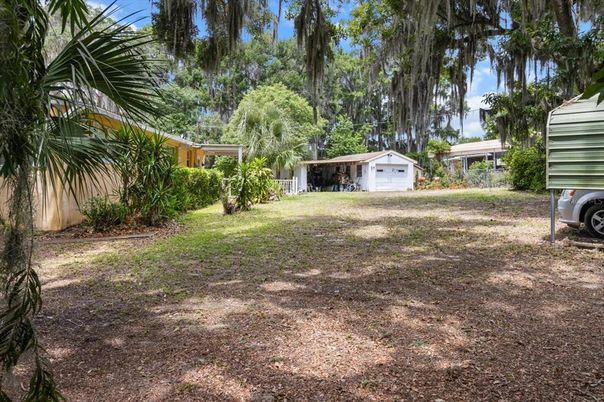 Backyard, Detached Garage, Exterior