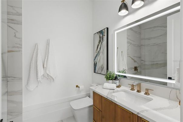Bathroom, Interior, Marble, Marble Walls