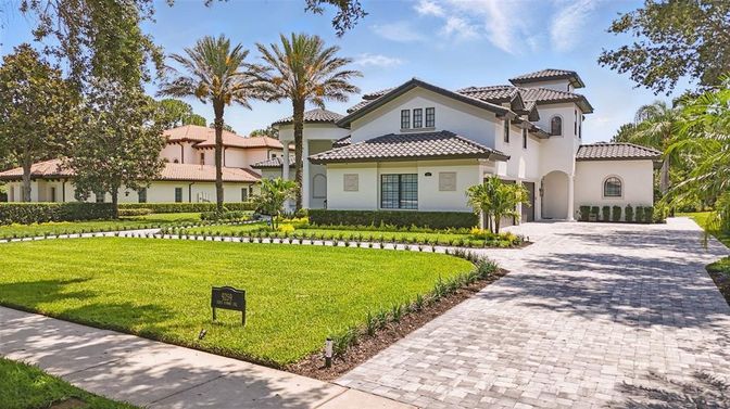 Backyard, Exterior, Facade, Mediterranean