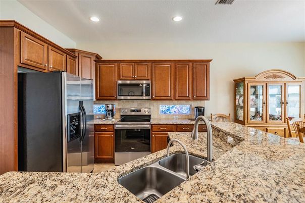 Interior, Kitchen, Recessed Lighting, Stainless Steel Appliances