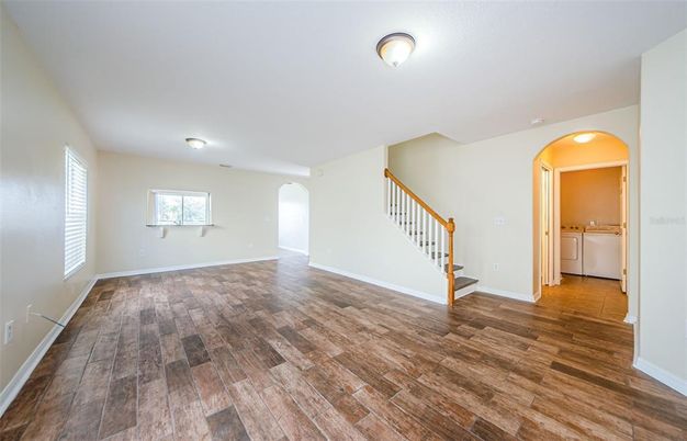 Empty room, Interior, Wood Texture Flooring