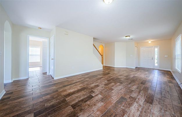 Empty room, Interior, Wood Texture Flooring
