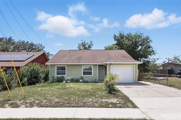 Attached, Exterior, Facade, Solar Panels, Ranch