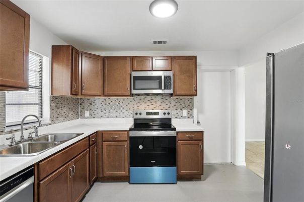 Interior, Kitchen, Stainless Steel Appliances