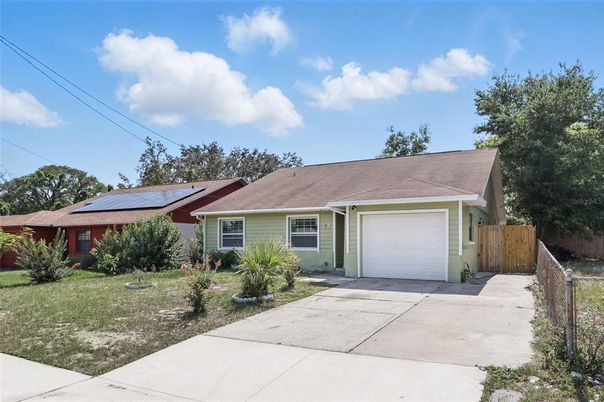 Attached, Exterior, Facade, Solar Panels, Ranch