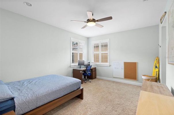 Bedroom, Home Office, Interior, Recessed Lighting