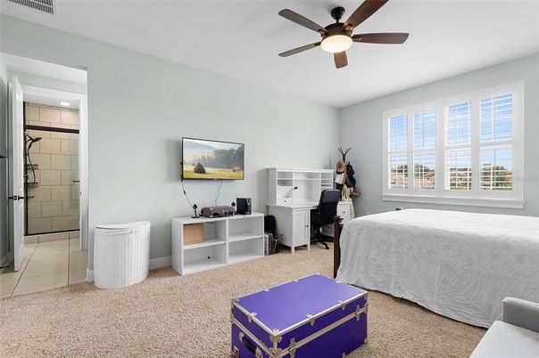 Bedroom, Home Office, Interior, Recessed Lighting