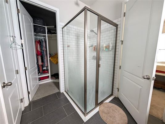Bathroom, Glass Shower, Interior, Walk-in Closets