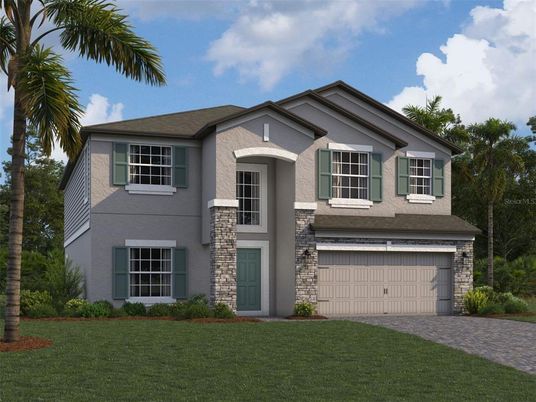 Attached, Exterior, Facade, Brick Traditional