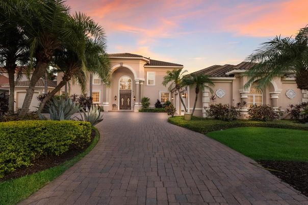 Backyard, Exterior, Facade, Mediterranean