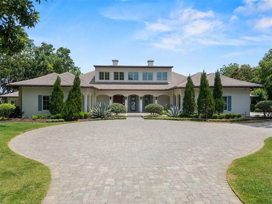 Backyard, Exterior, Facade, Mediterranean