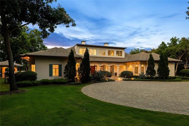 Backyard, Exterior, Facade, Mediterranean