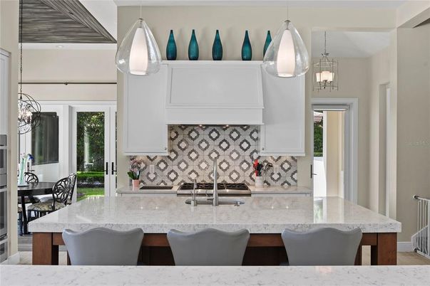 Dining room, Interior, Kitchen, Pendant Lights