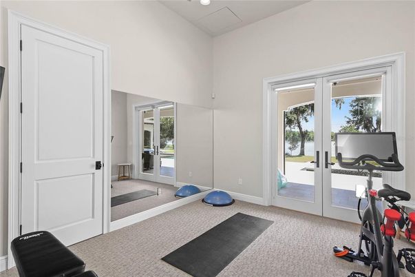 Fitness Equipment, Interior, Recessed Lighting