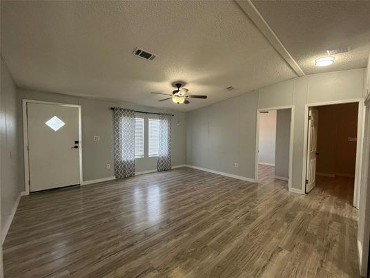 Empty room, Interior, Wood Texture Flooring