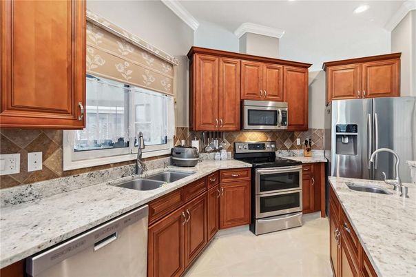 Interior, Kitchen, Recessed Lighting, Stainless Steel Appliances