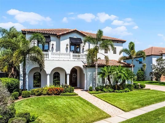 Backyard, Exterior, Facade, Spanish Mediterranean