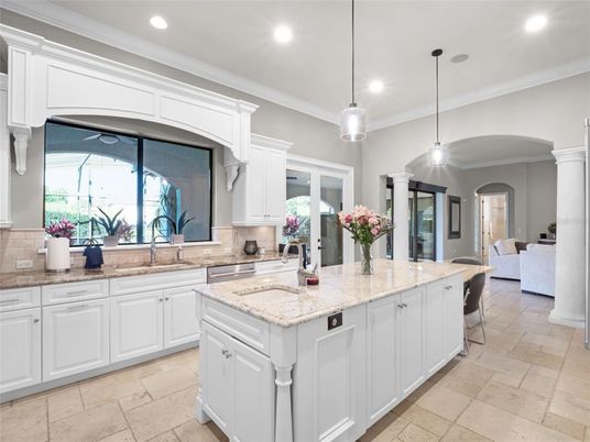 Interior, Kitchen, Pendant Lights, Recessed Lighting