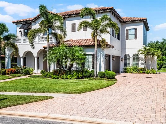 Backyard, Exterior, Facade, Spanish Mediterranean