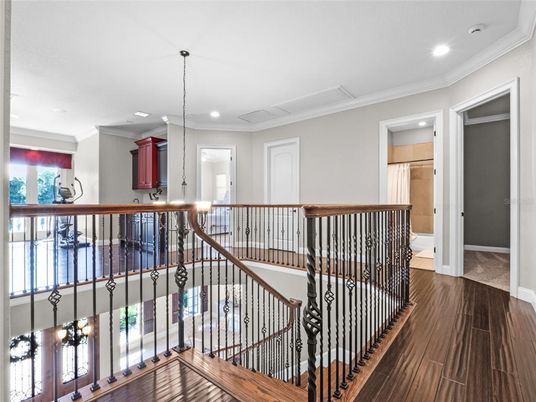 Interior, Recessed Lighting, Wood Texture Flooring