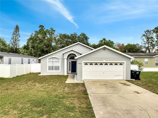 Attached, Backyard, Exterior, Facade, Ranch