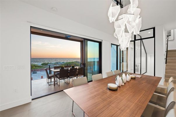 Dining room, Interior, Water