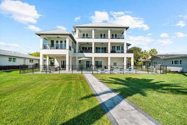 Backyard, Exterior, Facade, Condo Building