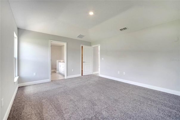 Bathroom, Empty room, Interior, Recessed Lighting