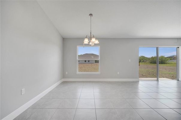 Chandelier, Empty room, Interior