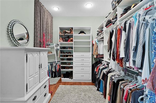 Interior, Recessed Lighting, Walk-in Closets, Wood Texture Flooring