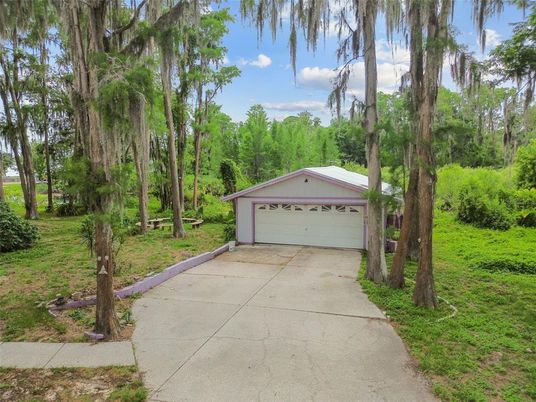 Backyard, Detached Garage, Exterior