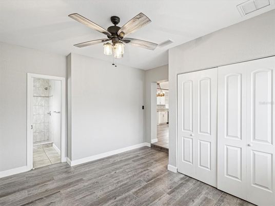 Bathroom, Empty room, Interior, Wood Texture Flooring