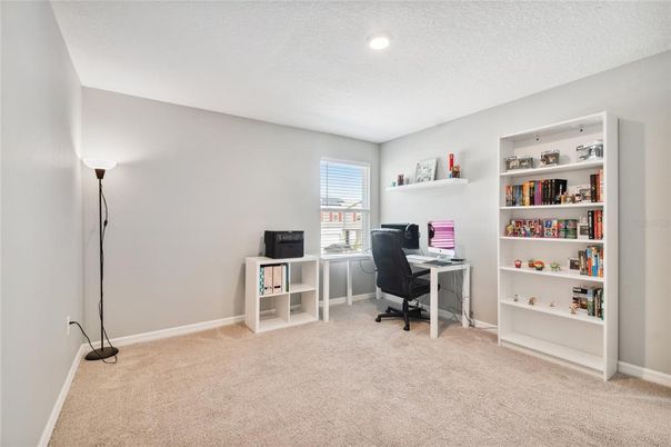 Home Office, Interior, Recessed Lighting