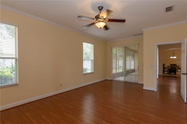 Dining room, Empty room, Interior, Wood Texture Flooring