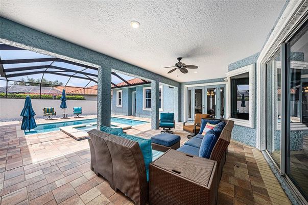 Glass Ceilings, Interior, Pool, Recessed Lighting, Sun Room
