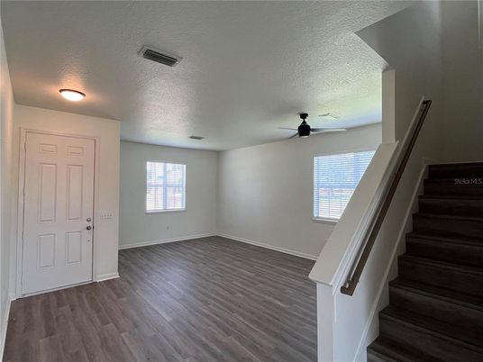 Empty room, Interior, Wood Texture Flooring